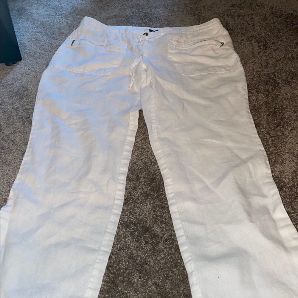 Willi Smith Crisp off White Trousers